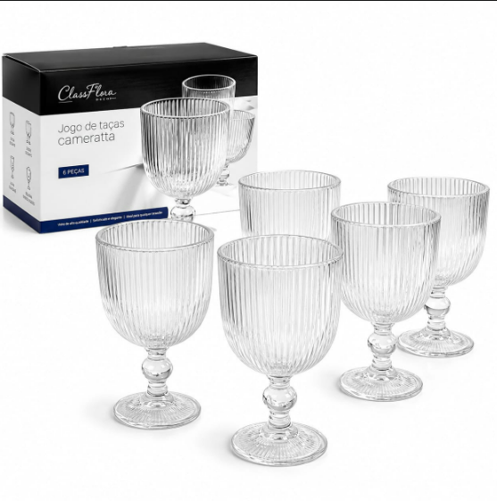 Conjunto de Taças Cameratta – 6 Peças